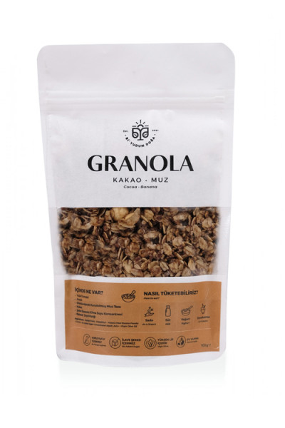 El Yapımı Granola Kakao - Muz