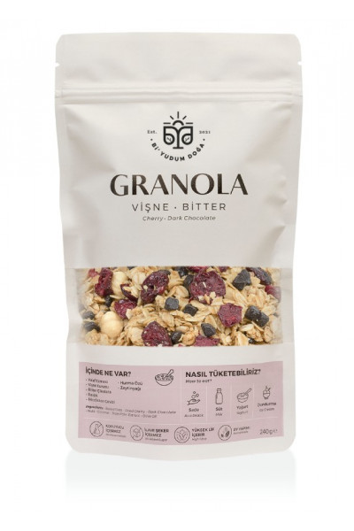 El Yapımı Granola Vişne - Bitter