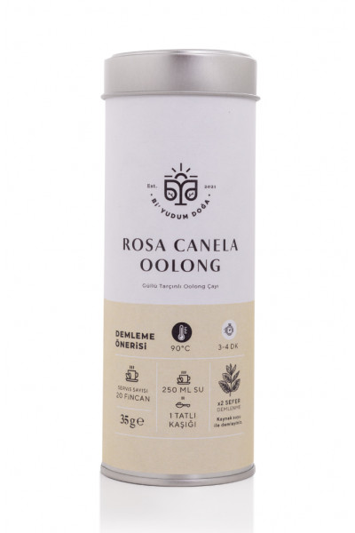 Rosa Canela Oolong Güllü Tarçınlı Oolong Çayı